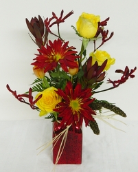 Fall Flare from local Myrtle Beach florist, Bright & Beautiful Flowers