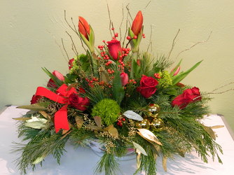 Magical Christmas from local Myrtle Beach florist, Bright & Beautiful Flowers