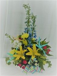 Summer at the Beach from local Myrtle Beach florist, Bright & Beautiful Flowers