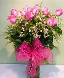 Lovely in Pink from local Myrtle Beach florist, Bright & Beautiful Flowers