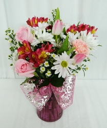 Pink Passion from local Myrtle Beach florist, Bright & Beautiful Flowers